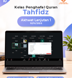 Kelas Online Tahfidz Angkatan 10 | Akhwat Lanjutan 1