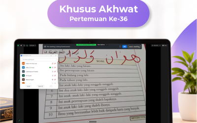 Nahwu Shorof Exclusive Akhwat Pertemuan Ke-36