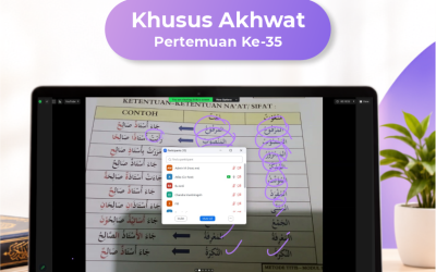 Nahwu Shorof Exclusive Akhwat Pertemuan Ke-35