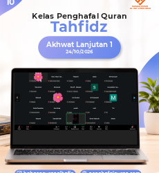 Kelas Online Tahfidz Angkatan 10 | Akhwat Lanjutan 1