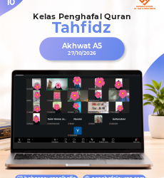 Kelas Online Tahfidz Angkatan 10 | Akhwat A5