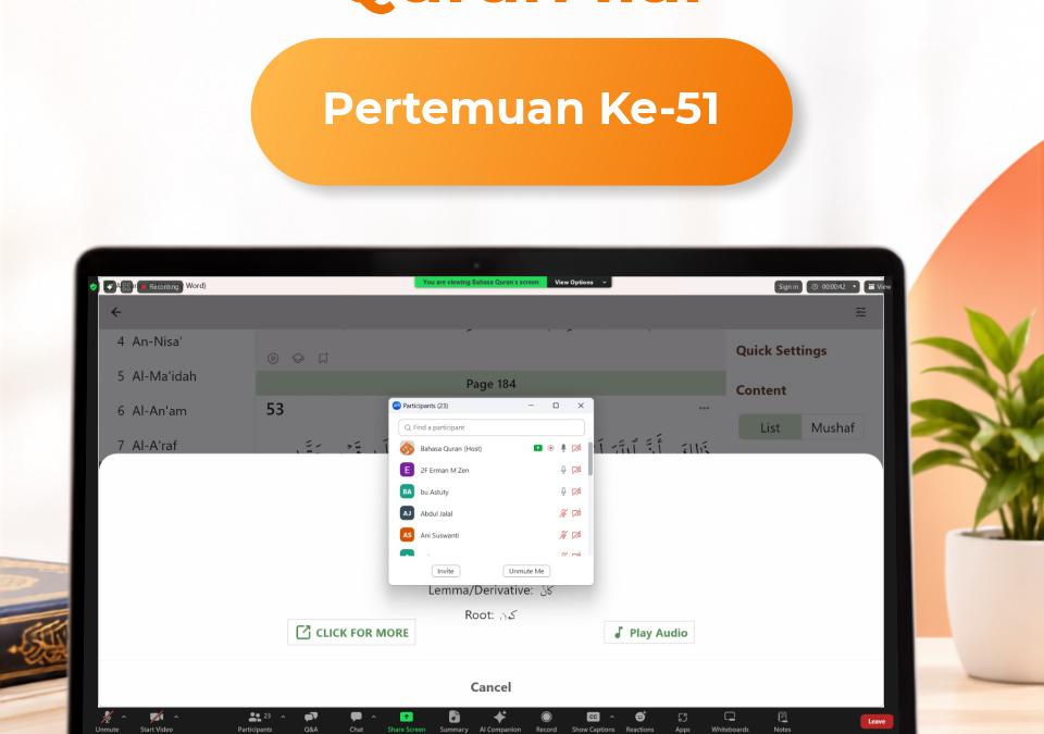 Kelas Quran Ilal | 51