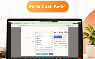 Kelas Quranic Morphology and Grammar | 54