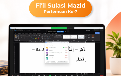 Kelas Bahasa Quran Level 3 Fi’il Sulasi Mazid Angkatan 12 Pertemuan Ke-7