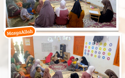 Pengambilan Hasil Mengaji Kelas Anak-Anak
