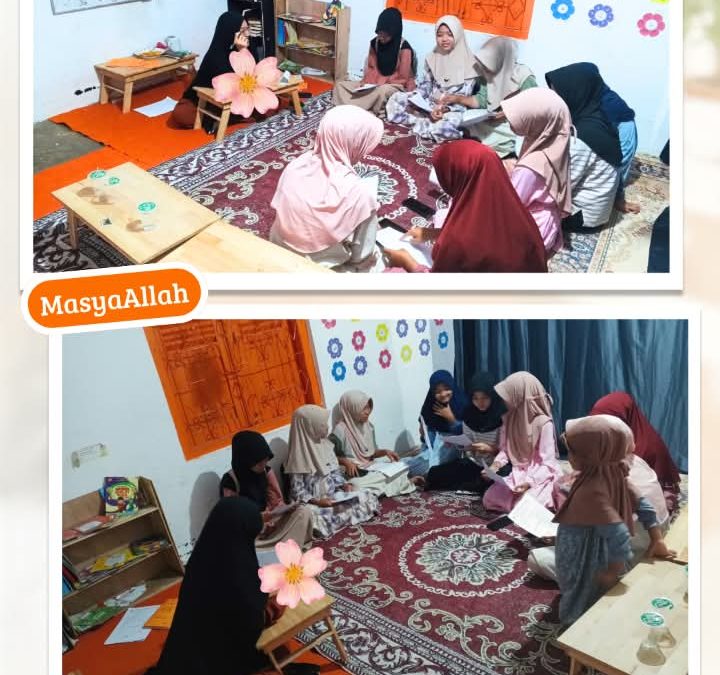 Pengambilan Hasil Mengaji Kelas Remaja Putri